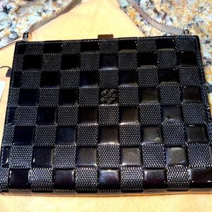 LOUIS VUITTON, Paris - this exquisite Damier Vernis Ange PM retails at $1200